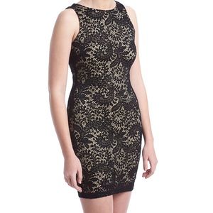 NWT Emerald Sundae Lined Lace Sleeveless Sheath Dress Juniors Small